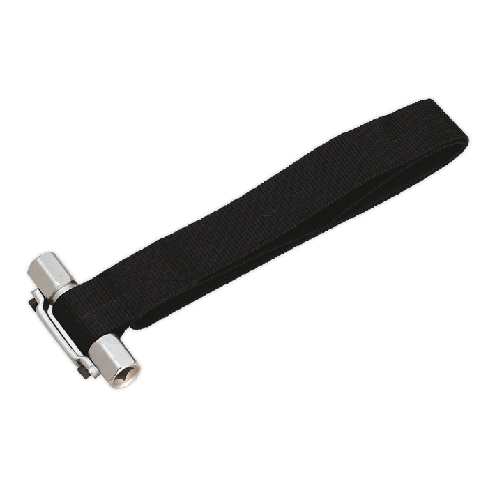 Oil Filter Strap Wrench 3/8" & 1/2"Sq Drive 300mm Capacity | AK6403