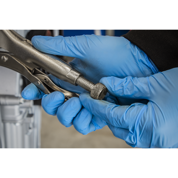 Angled Oil Filter Locking Pliers 45-130mm Capacity | AK6423