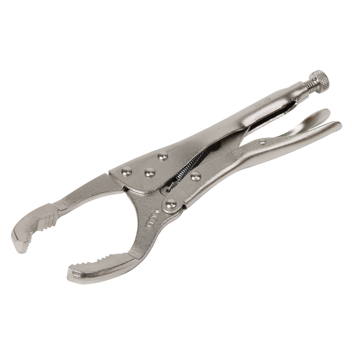Angled Oil Filter Locking Pliers 45-130mm Capacity | AK6423