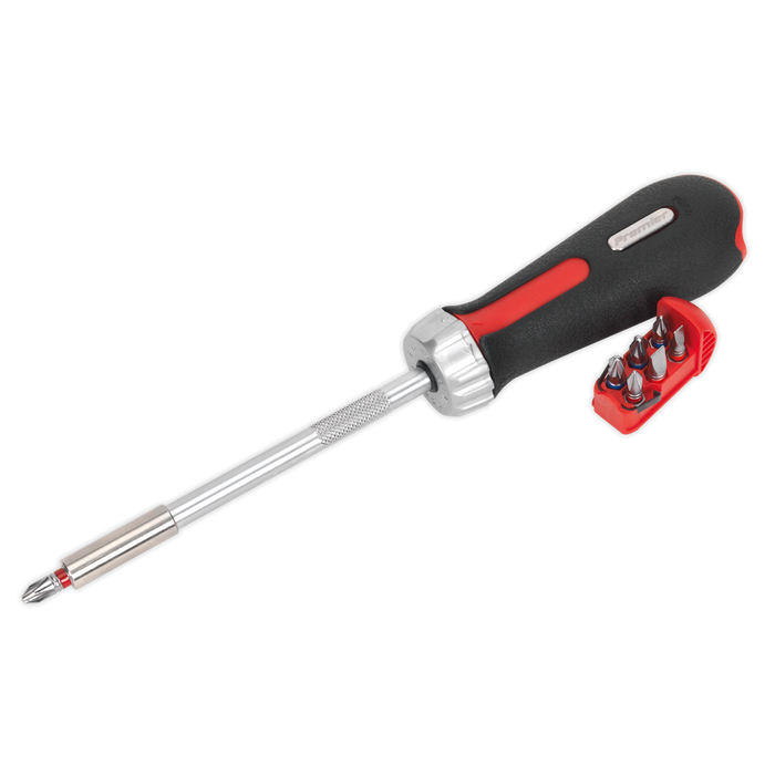 Premier Platinum Fine Tooth Ratchet Screwdriver Set 8pc | AK64907