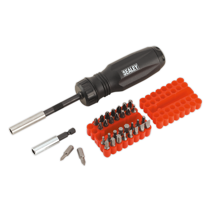 Premier Gearless Ratchet Screwdriver Set 34pc | AK6498