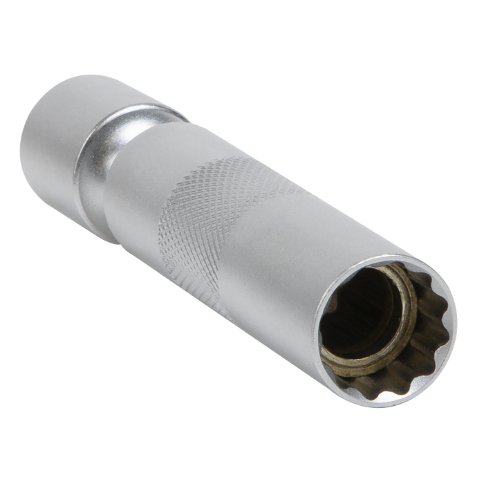 Spark Plug Socket with Universal Joint 3/8"Sq Drive 12-Point 14mm | AK6569