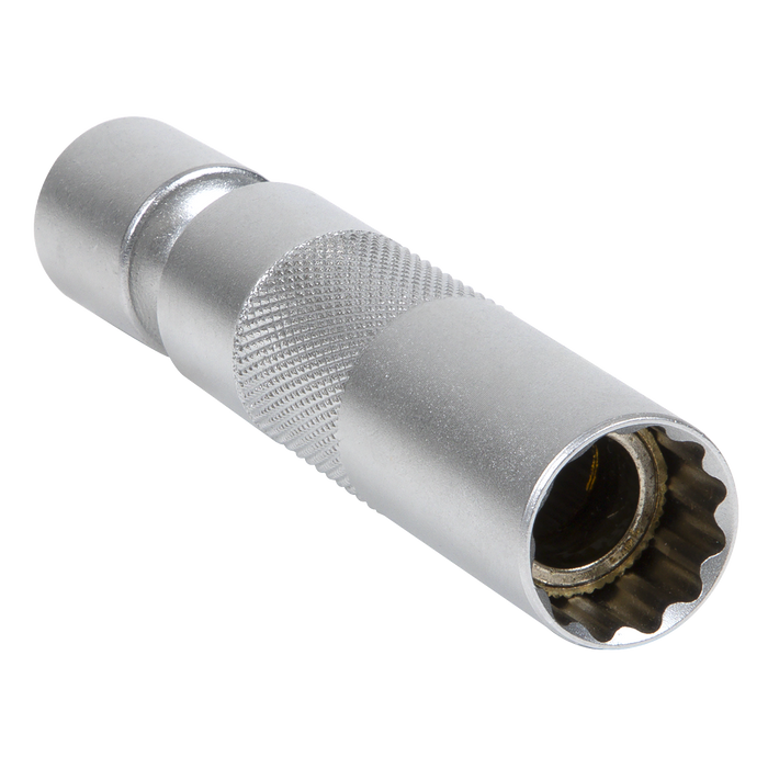 Spark Plug Socket with Universal Joint 3/8"Sq Drive 12-Point 16mm | AK6571
