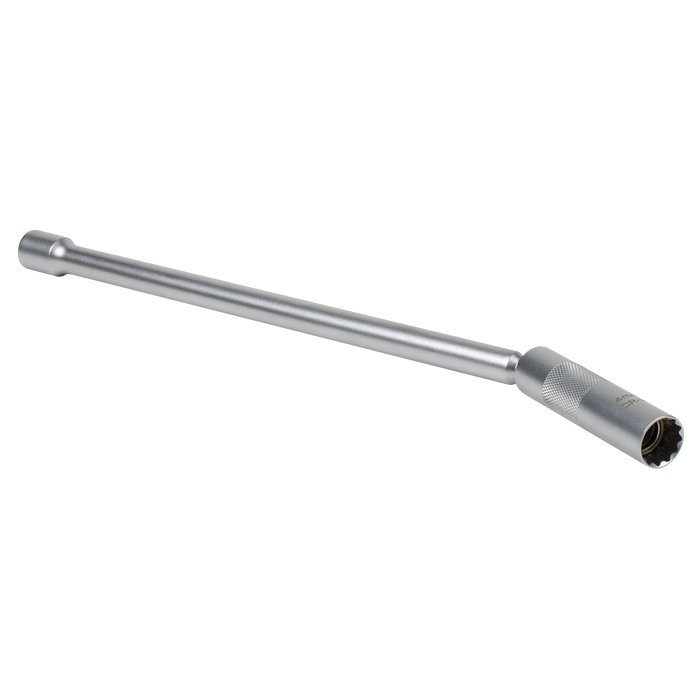Spark Plug Socket with Universal Joint & Extension 3/8"Sq Drive 12-Point 14mm | AK6575
