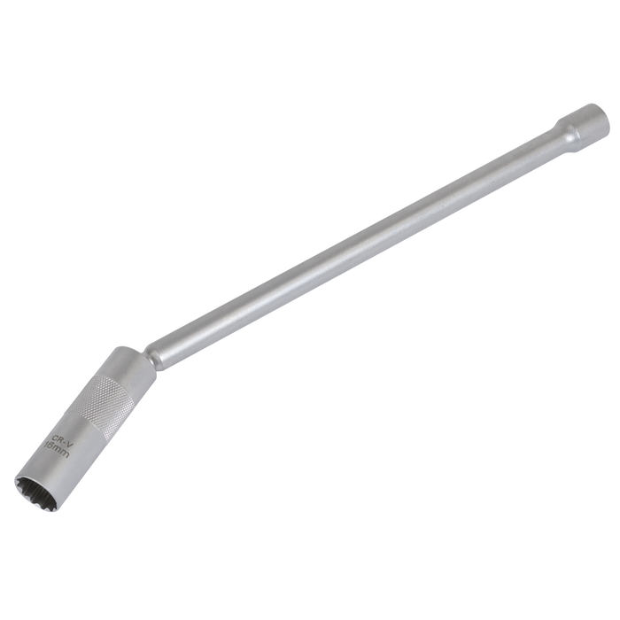 Spark Plug Socket with Universal Joint & Extension 3/8"Sq Drive 12-Point 16mm | AK6576