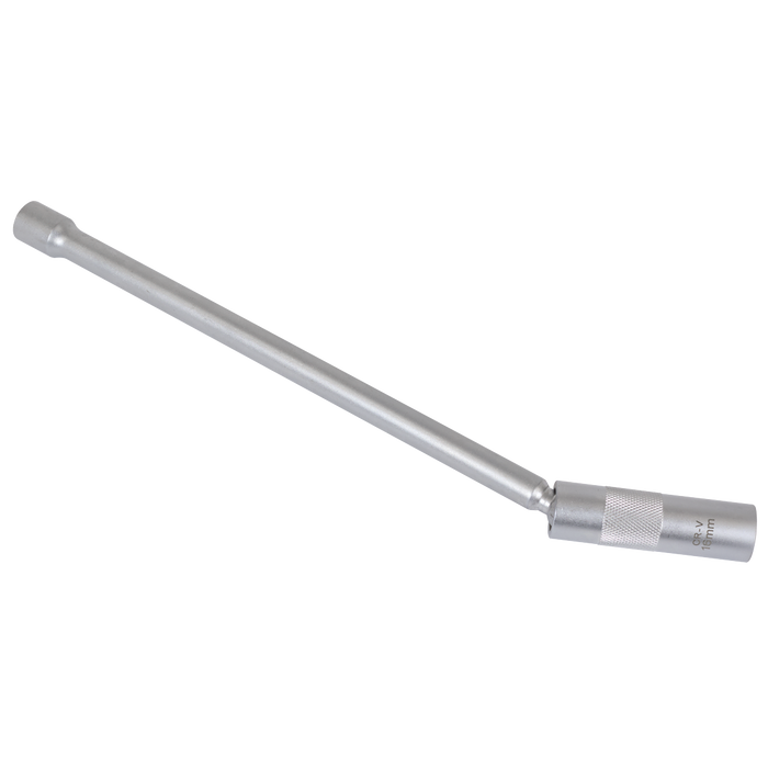 Spark Plug Socket with Universal Joint & Extension 3/8"Sq Drive 12-Point 16mm | AK6576