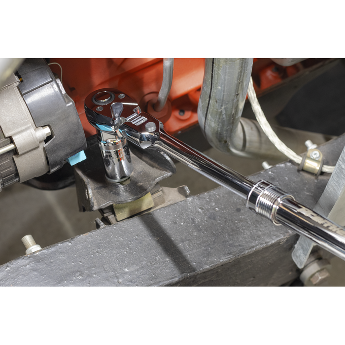 Premier Locking Flexi-Head Extendable Ratchet Wrench 1/2"Sq Drive | AK6682