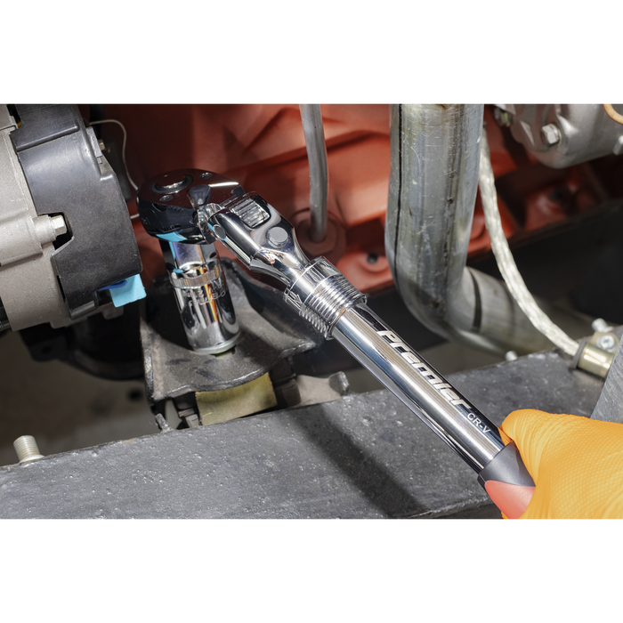 Premier Locking Flexi-Head Extendable Ratchet Wrench 1/2"Sq Drive | AK6682