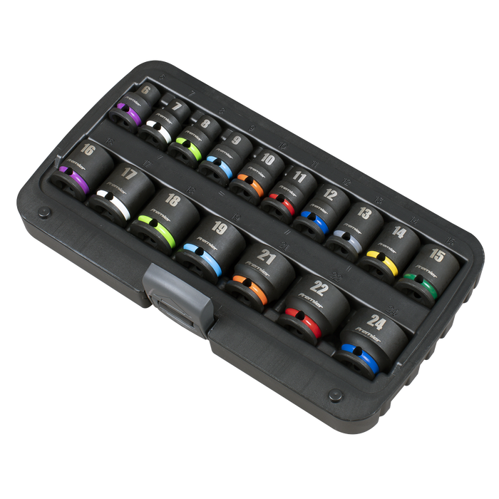 Impact Socket Set 3/8"Sq Drive 17pc | AK68218