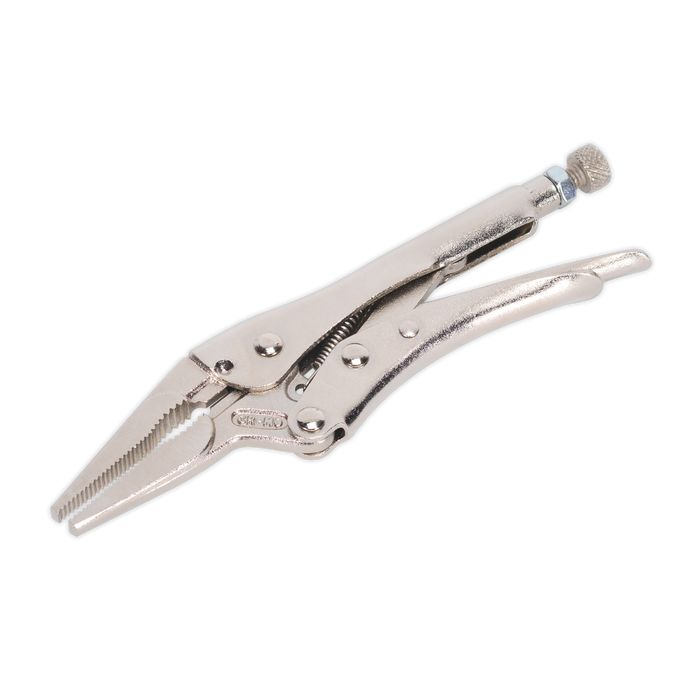 Premier Long Nose Locking Pliers 170mm 0-50mm Capacity | AK6824