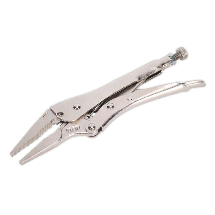 Premier Long Nose Locking Pliers 210mm 0-60mm Capacity | AK6825