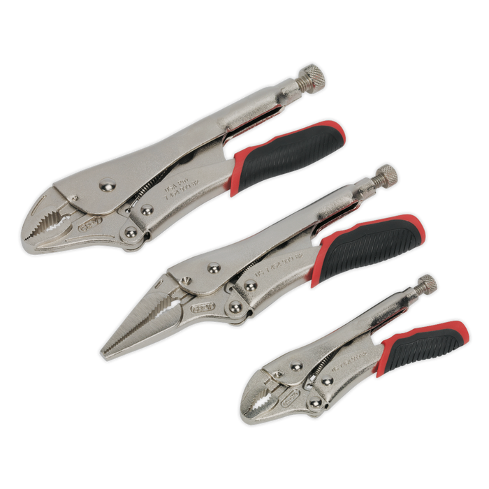 Premier Quick Release Locking Pliers Set 3pc | AK6863
