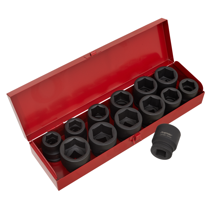 Premier Metric/Imperial Impact Socket Set 3/4"Sq Drive 13pc | AK686
