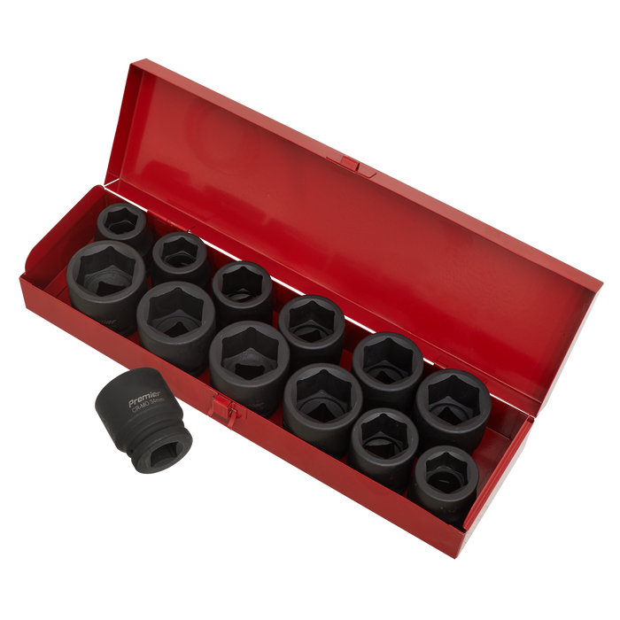 Premier Metric/Imperial Impact Socket Set 3/4"Sq Drive 13pc | AK686