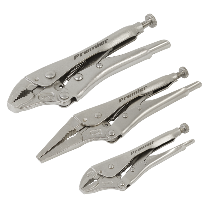 Premier Locking Pliers Set 3pc | AK6876