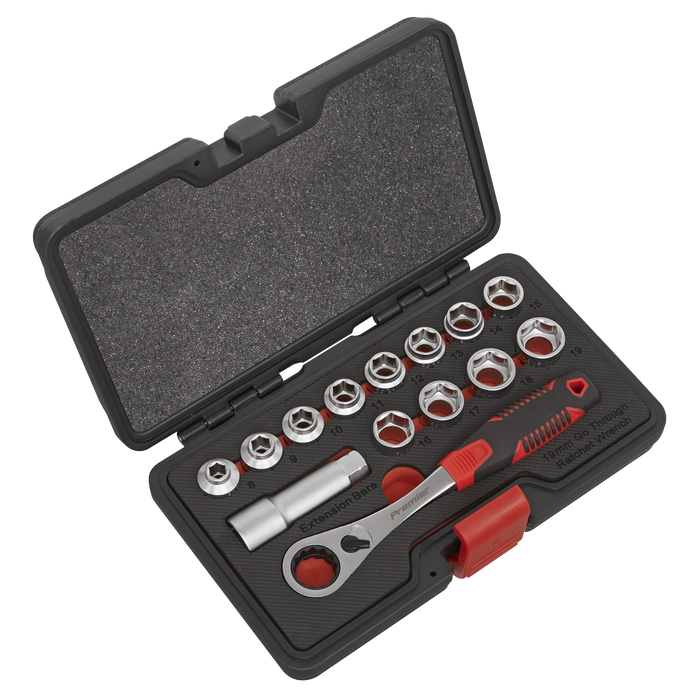 Premier Low Profile Go-Through Socket Set 14pc | AK6926