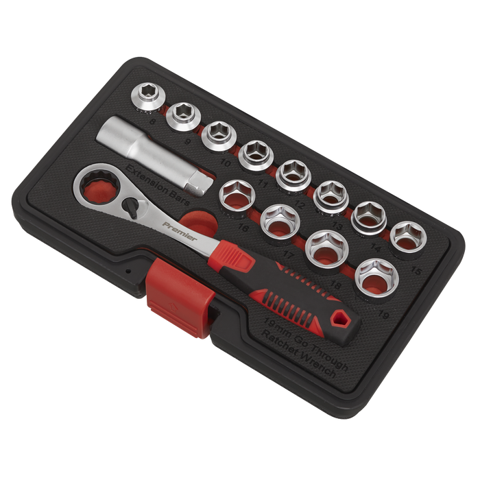 Premier Low Profile Go-Through Socket Set 14pc | AK6926