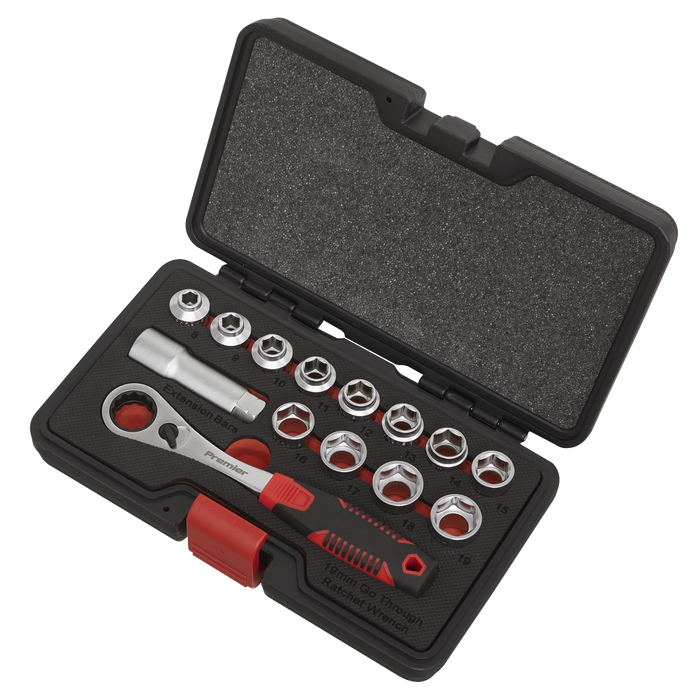 Premier Low Profile Go-Through Socket Set 14pc | AK6926