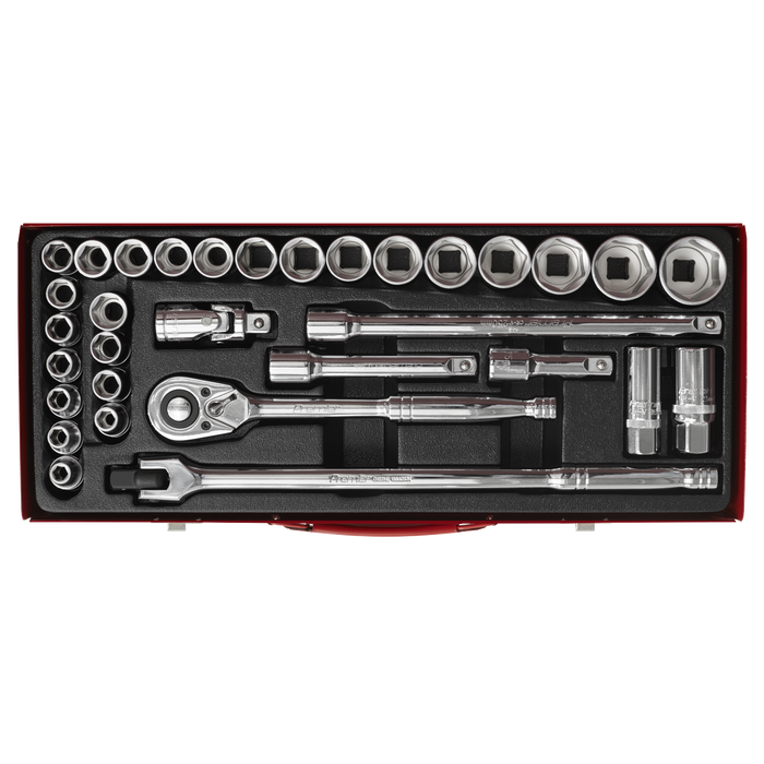 Premier Metric/Imperial Socket Set 1/2"Sq Drive 32pc | AK693