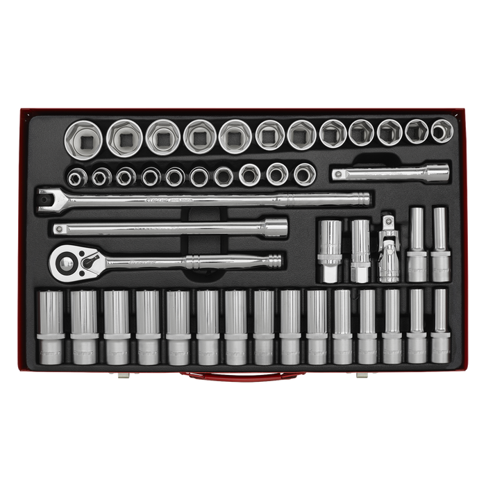 Premier Socket Set 1/2"Sq Drive 46pc | AK6941