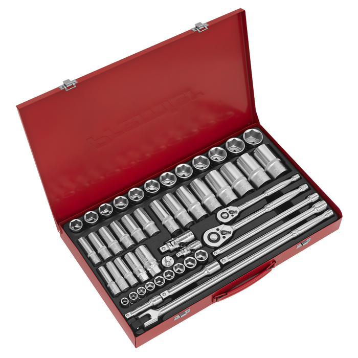 Premier Socket Set 3/8" & 1/2"Sq Drive 50pc | AK6942