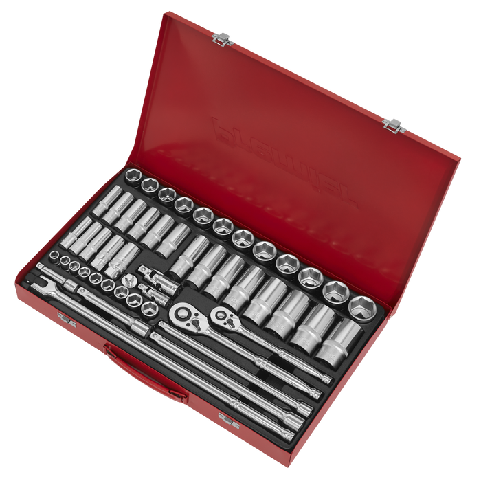 Premier Socket Set 3/8" & 1/2"Sq Drive 50pc | AK6942