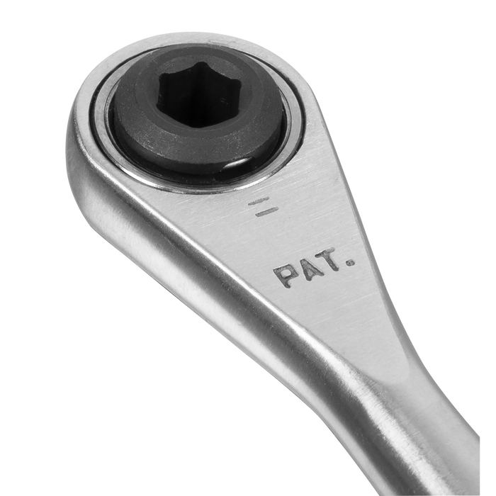 Premier Stainless Steel Micro Bit Driver Ratchet 1/4"Hex | AK6962
