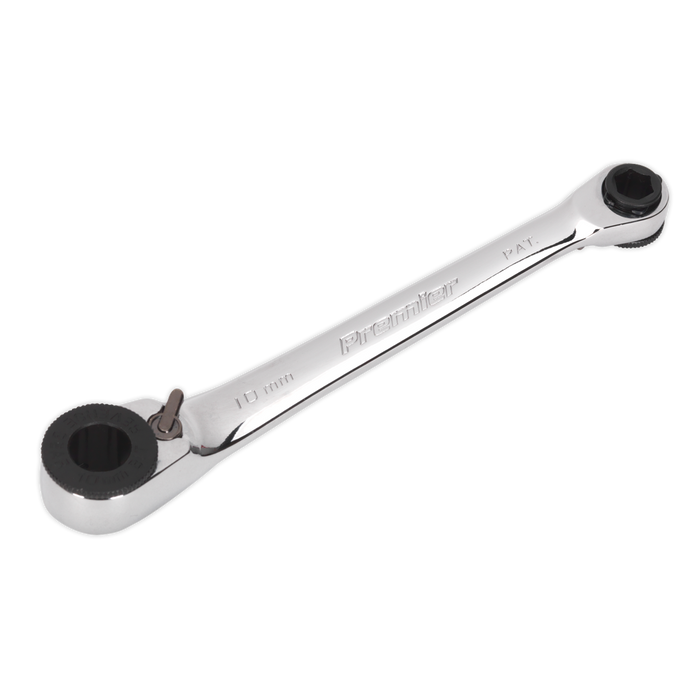 Premier Reversible Ratchet Spanner 1/4"Hex x 10mm Hex | AK6968