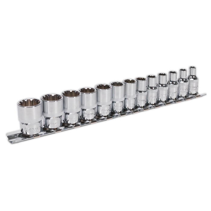 Premier Total Drive® Socket Set 1/4"Sq Drive 13pc | AK69813
