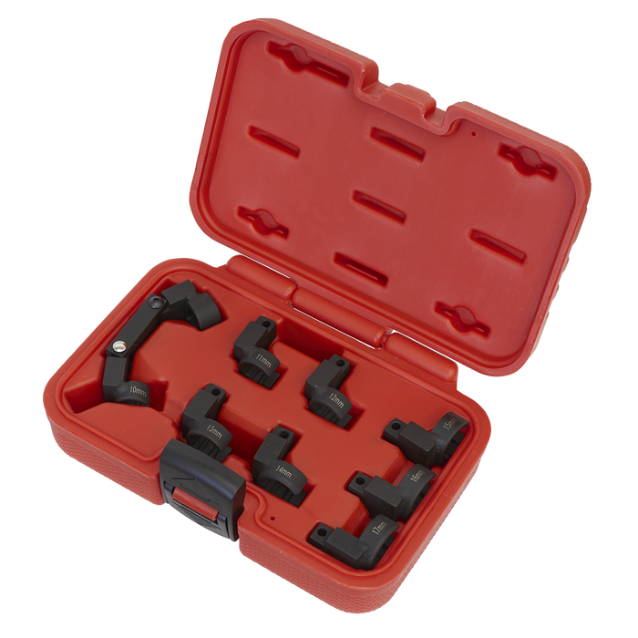 Injector Pipe Socket Set 3/8"Sq Drive 9pc | AK6985