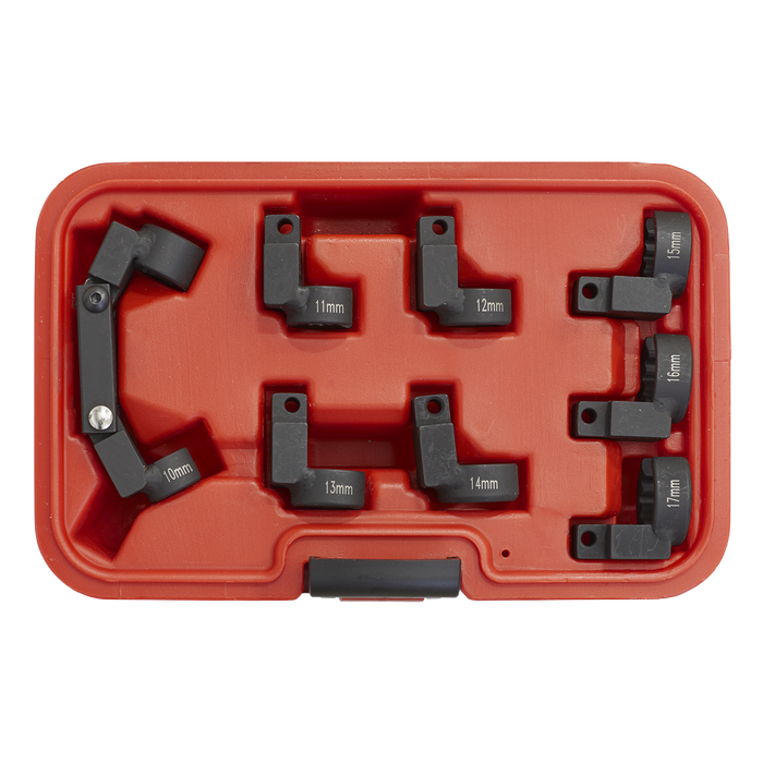 Injector Pipe Socket Set 3/8"Sq Drive 9pc | AK6985