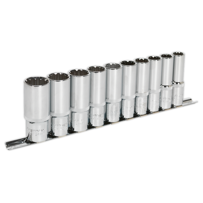 Premier Total Drive® Deep Socket Set 1/2"Sq Drive 10pc | AK70610D