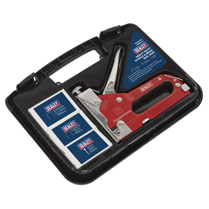 Premier Heavy-Duty Staple & Brad Nail Gun | AK7061