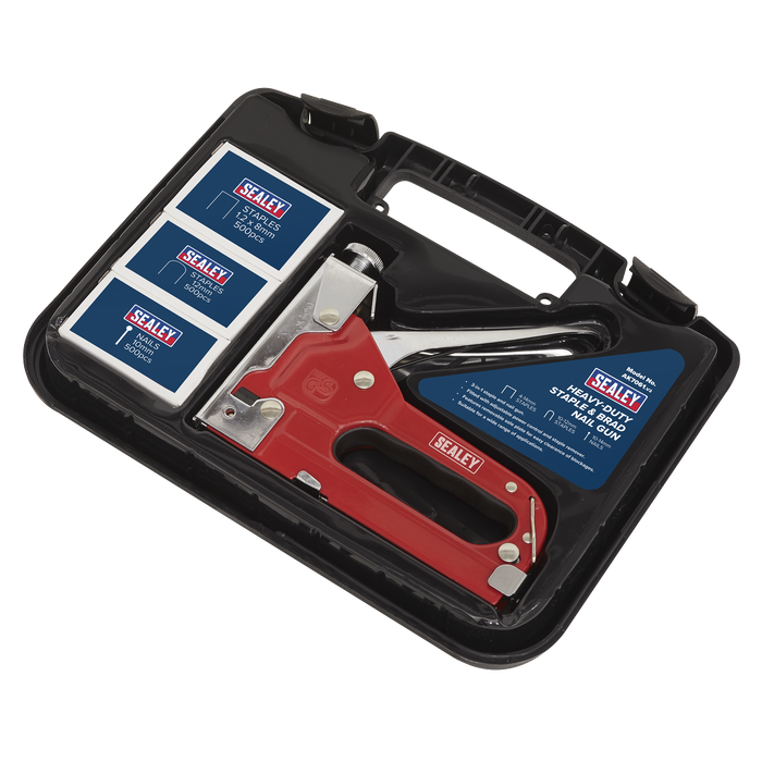 Premier Heavy-Duty Staple & Brad Nail Gun | AK7061