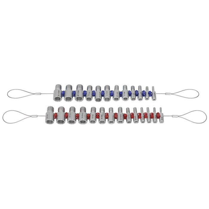 Metric/Imperial  Nut & Bolt Thread Checker 26pc | AK70NBC