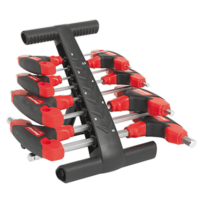 Premier T-Handle Ball-End Hex Key Set 8pc | AK7144