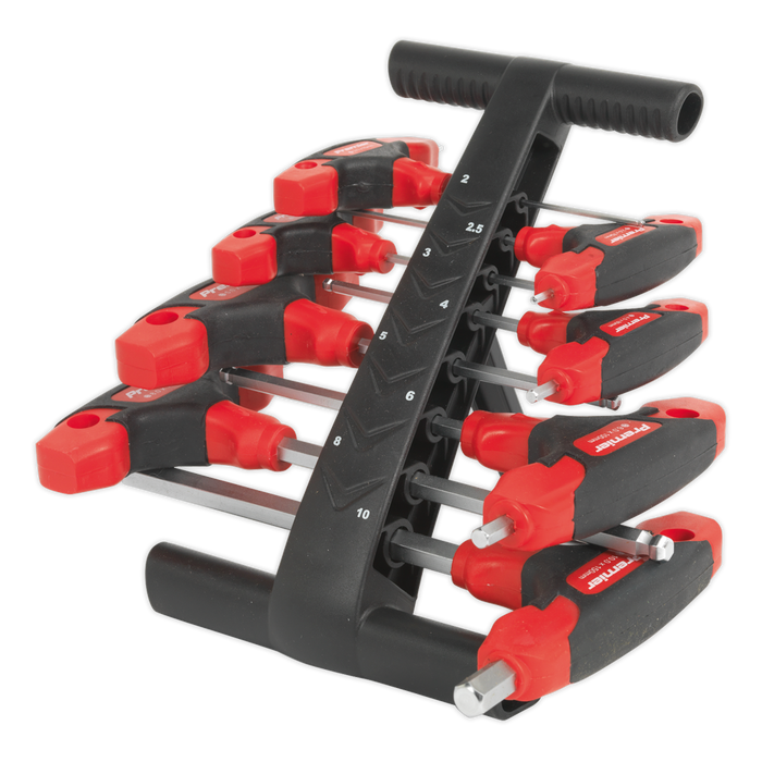 Premier T-Handle Ball-End Hex Key Set 8pc | AK7144