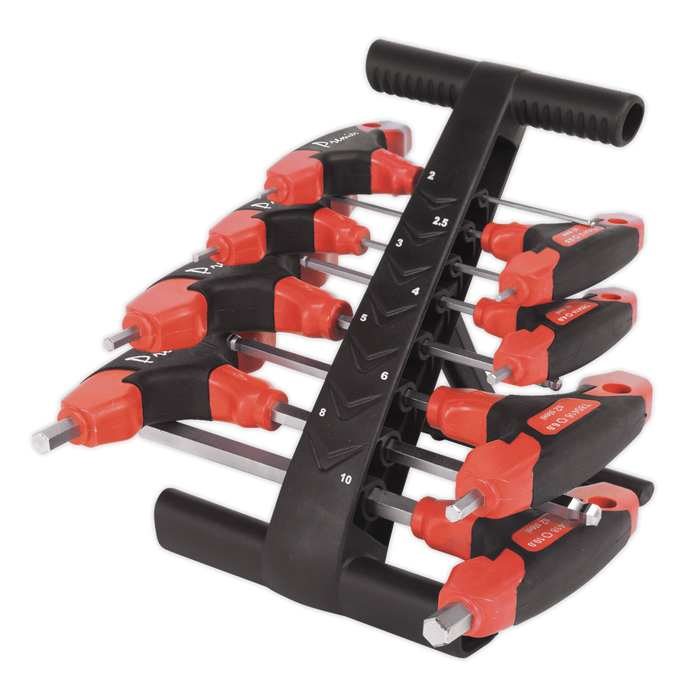 Premier T-Handle Ball-End Hex Key Set 8pc | AK7144
