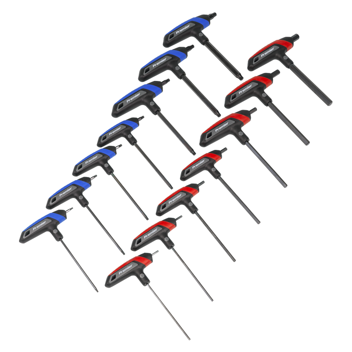 T-Handle Hex & TRX-Star* Key Set 14pc | AK7147