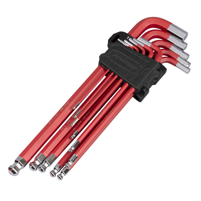 Premier Extra-Long Ball-End Hex Key Set 11pc | AK7164