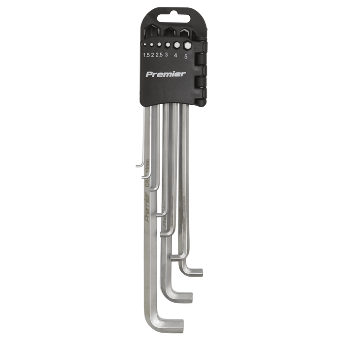 Premier Extra-Long Stubby Element Hex Key Set 9pc | AK7174