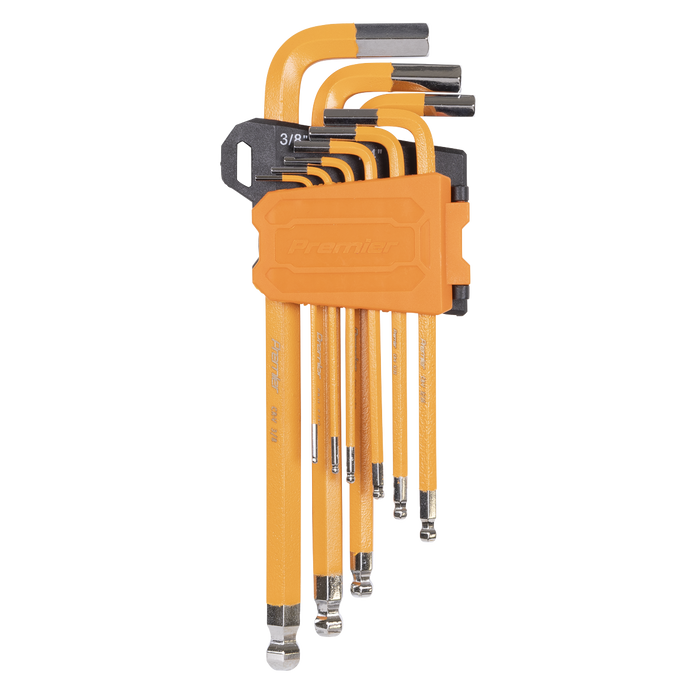 Premier Imperial Long Ball-End Hex Key Set 9pc | AK71750