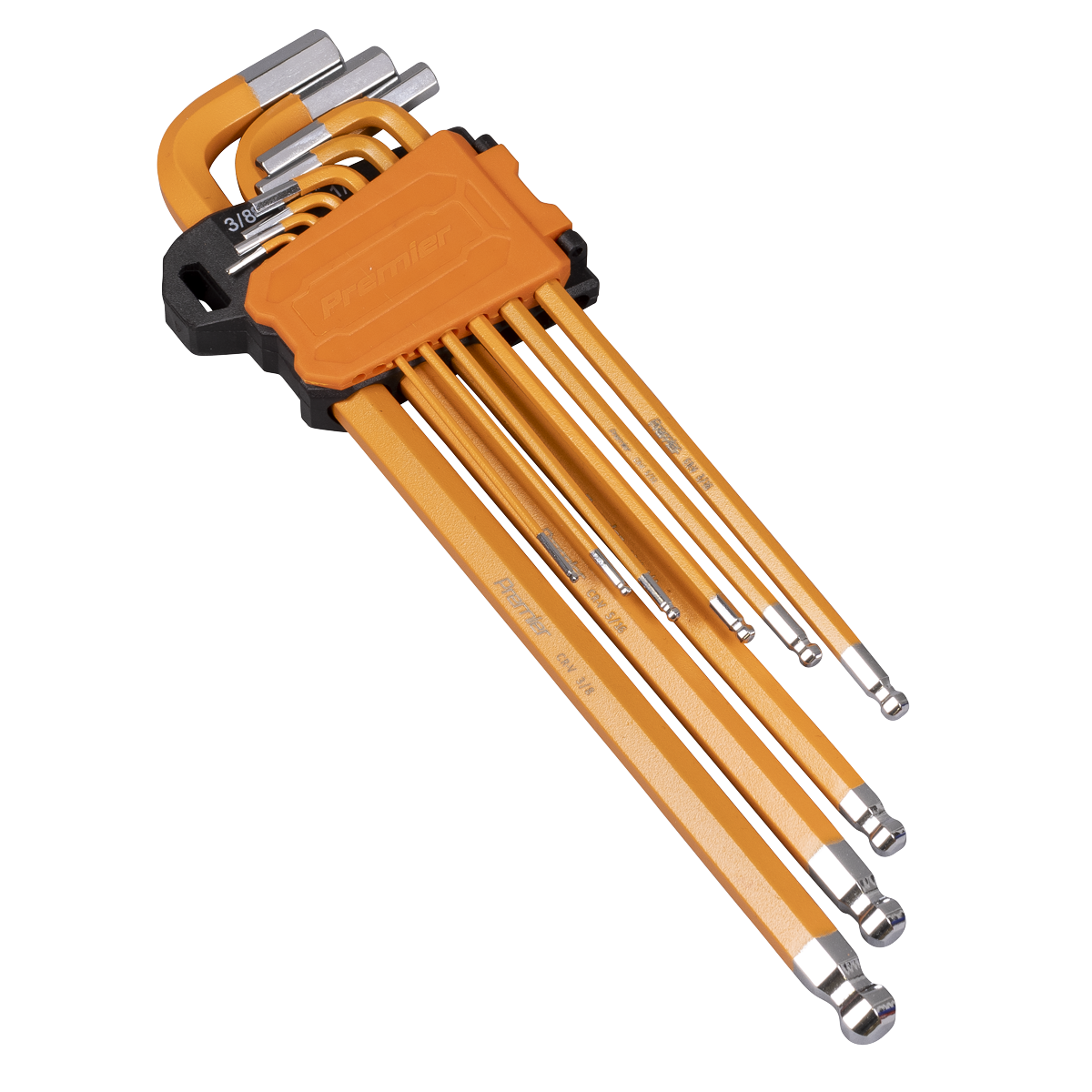 Premier Imperial Extra-Long Ball-End Hex Key Set 9pc | AK7175 — SBT Ltd.