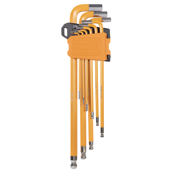 Premier Imperial Extra-Long Ball-End Hex Key Set 9pc | AK7175