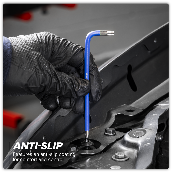 Long Anti-Slip TRX-Star* & Ball-End Hex Key Set 18pc | AK7176