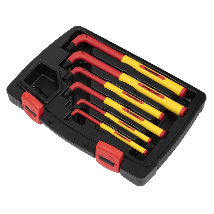 Premier Extra-Long Hex Key Set 6pc - VDE Approved | AK7177
