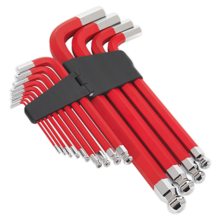 Premier Jumbo Anti-Slip Ball-End Hex Key Set 13pc | AK7187