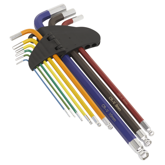 Premier Extra-Long Ball-End Hex Key Set 9pc | AK7191
