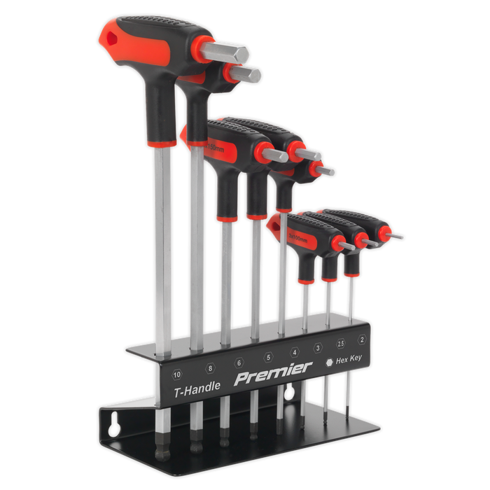 Premier T-Handle Ball-End Hex Key Set 8pc | AK7195