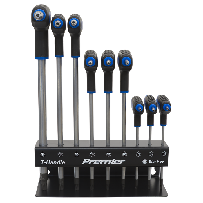 Premier T-Handle TRX-Star* Key Set 9pc | AK7196